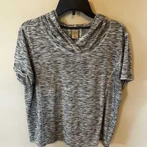 Gray Heathered Women's Top